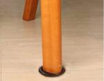 Chairs Furniture Plastic Glides / Sofa Caster Cups 7mm 7.5mm 9.5mm Height