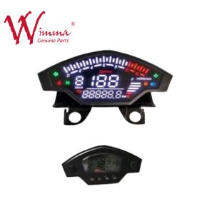 China Motorcycle Speedometer Assy Universal RZ180 Adjustable Speed Electronic Meter ABS Plastic / Iron Material factory