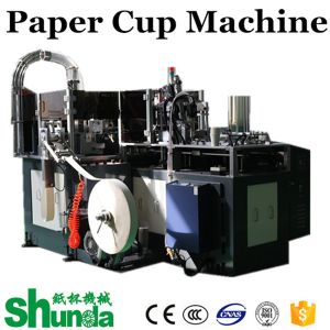China High Speed Automatic Single Wall Paper Cup Machine For Hot And Cold Paper Cups factory