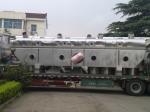 PLC Control Vibrating Fluid Bed Dryer Mechanism Machine Natural Gas Heating