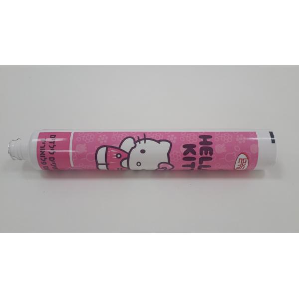 Collapsible Toothpaste Tube Screw Flip On Cap 80g 5 Layers Aluminum Foil Laminated