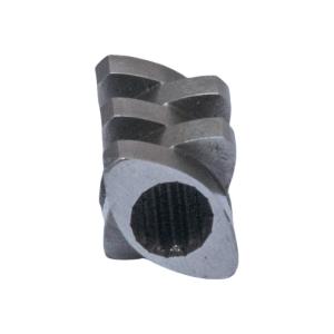 China Wear Resistance Neutral Kneading Block 90 Degree Extruder Components For Puffed Food factory