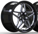 SSWS1031 1-PC Rims Satin Black Milling Windows Forged Wheels 20inch