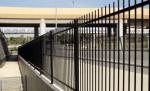 Customized Black Zinc Steel Metal Garrison Fence Panels Maintenance Free