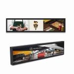 23.1 inch custom size supermarket indoor advertising media player strip Ultra