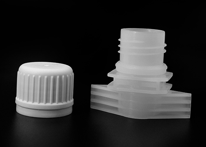 Nozzle 13mm Doypack Plastic Spout Caps For Daily Cosmetic Bags