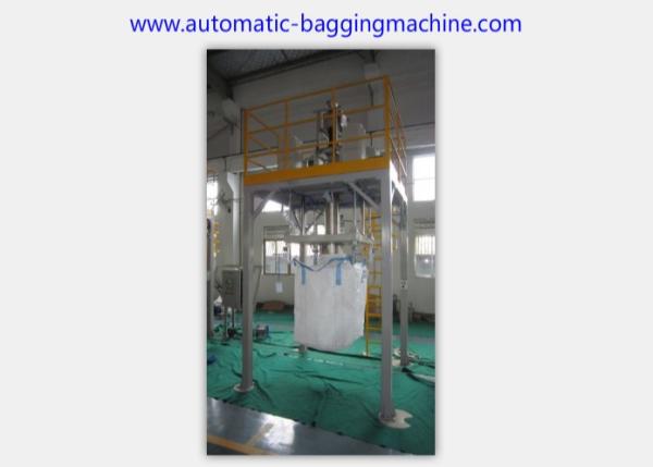 Ton Bag Weighing Packing Machine For Chemical / Food 10-40 bags Per Hour 0.2%