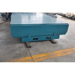 6000Kg Stationary Container Loading Dock Ramp , Adjustable Hydraulic Dock