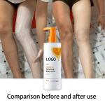 Custom Private Label Organic White Body Lotion Remove Spots Body Moisturizing