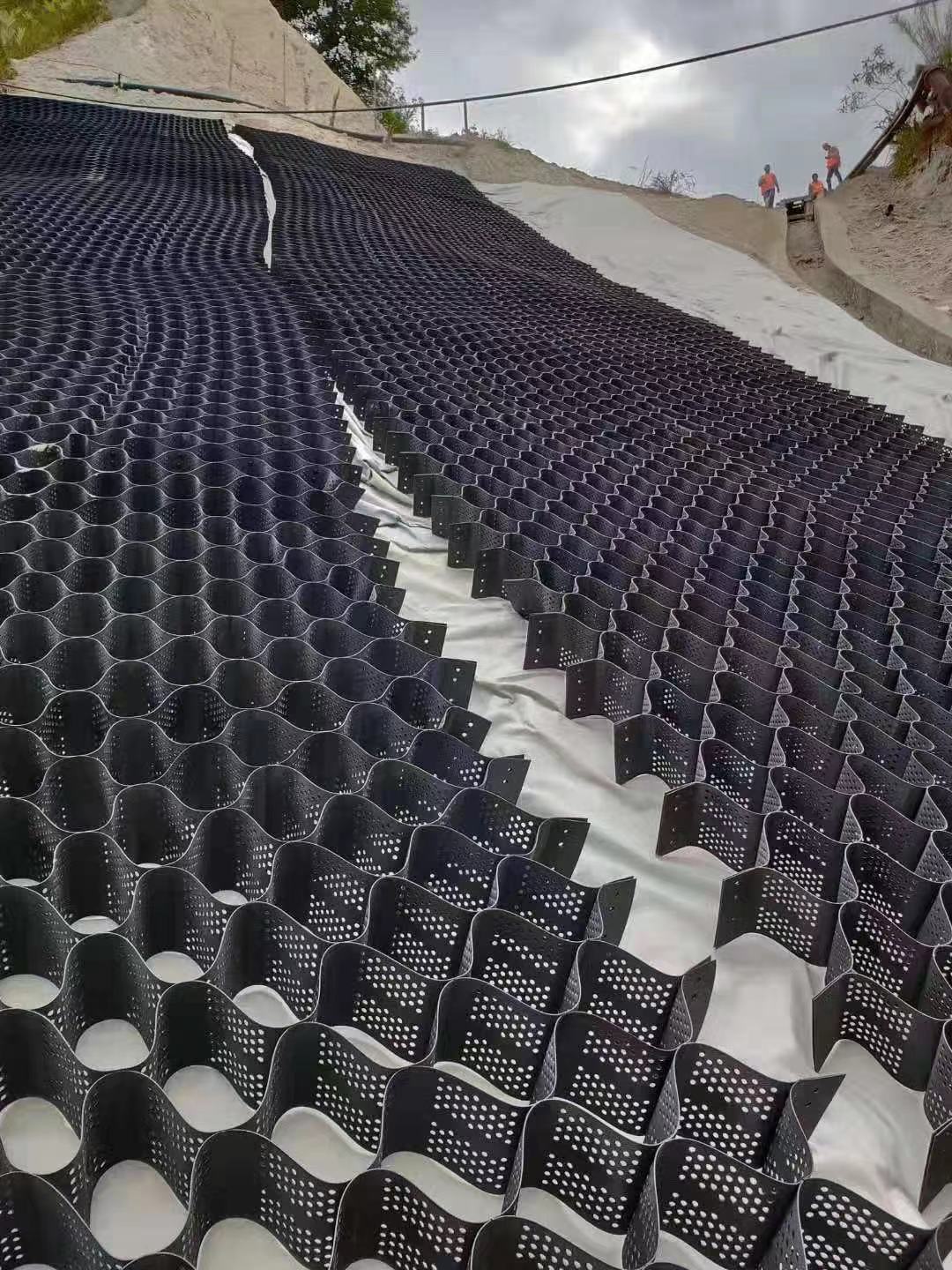 Modern Design Style HDPE Geocell Honeycomb Sheet for Slope Protection in Hotel