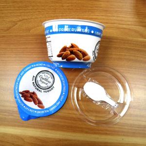 China 200ml 7oz disposable yogurt cups yogurt container with aluminum foil lids factory