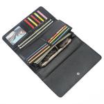 Sublimation blank Three Fold PU Leather Continental Wallet For Ladies
