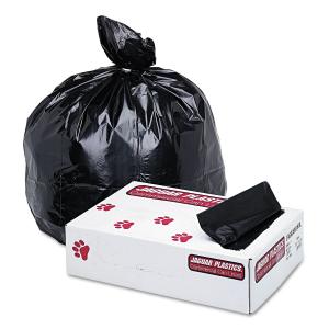 China Low Density 60 Gallon Garbage Bags , Plastic Commercial Trash Bags 1.7mil factory