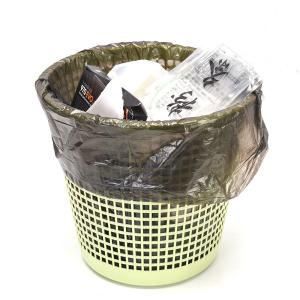 China Flat Mouth Garbage Bag Household Portable Color Kitchen Disposable Handbag Printed factory