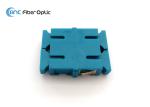 SC Duplex Fiber Optic Network Adapter Flangeless Ceramic Sleeve SUS304 Metal