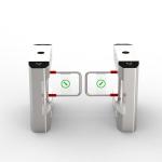 Bidirectional Swing Barrier Turnstile Gate 304 Stainless Steel Swing Gate