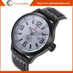 Oversize Big Wristwatch Low MOQ China Watch Supplier Genuine Cow Leather Watch