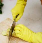 Reused Latex Kitchen Waterproof 50g Household Gloves