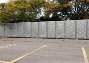 China Temporary Higway Noise Barriers Portable Soundproof Fencing PVC materials 7.1kg/pcs Light Duty factory