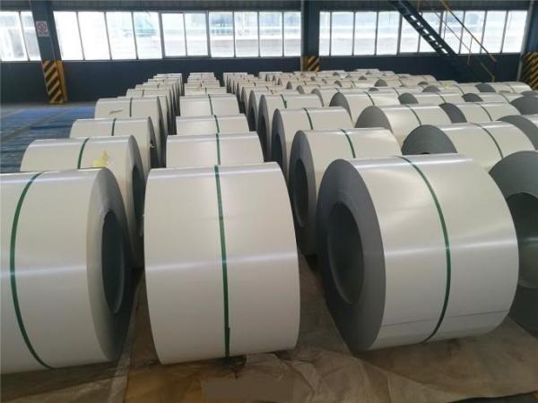 Aluminum Coils 30% White Gutter 3003H24 RAL9002 Blanco Crema H26 ASTM B209