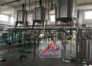 China PLC Control SUS304 Carbonated Drink Filling Machine For Plastic Bottle factory