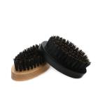 Abeis OEM Wooden Mini Beard Brush Beard Balm Brush Ergonomic Design