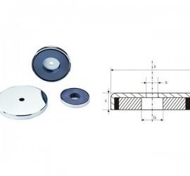 China NdFeB Internal thread neodymium pot magnet factory