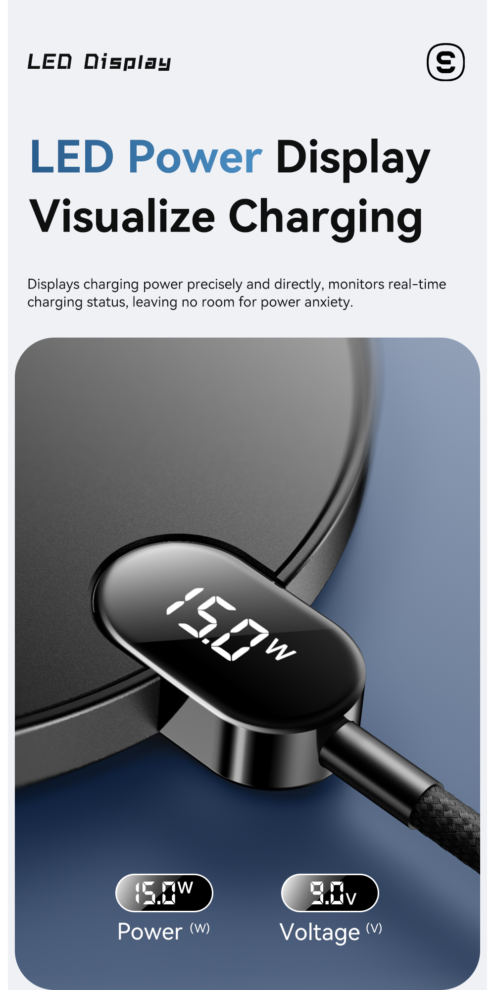 ESSAGER ES-WC15 Series 15W Charger for Android Magnetic Wireless Charger