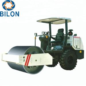 China Single Drum Hydraulic Road Roller 3.5 Ton Weight With 53KN Exciting Force factory