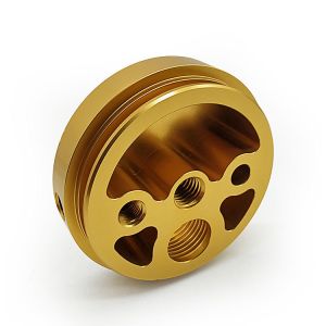Customize Gold Parts Aluminum CNC Machining CNC Milling Service China