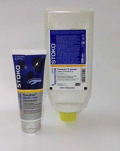 China Travabon Industrial Hand Protet Cream, Protection Against Oily And Water-insoluble Workplace  substances factory