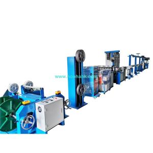 China PVC Insulated Wire Extrusion Machine 70+50+50 Jacket Sheath Copper Wire Extrusion Line Electric Cable Making Machine factory