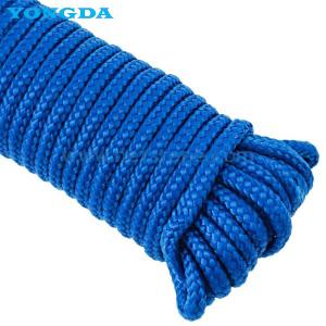 China High Modulus Polyethylene Single Core Covered Braided Ropes factory