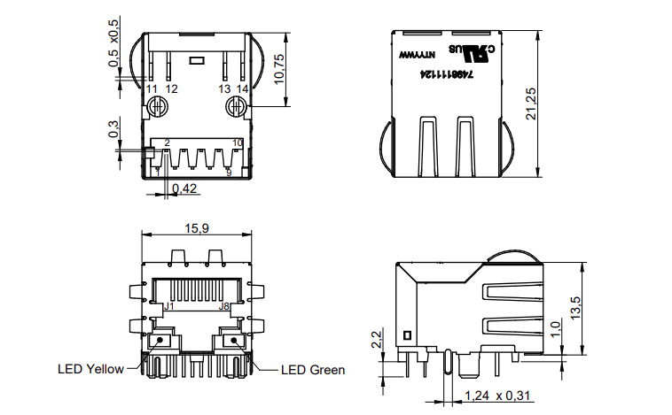 7498111124 Datasheet