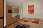 Hotel style apartment interior furniture made by Laminate board for Wardrobe