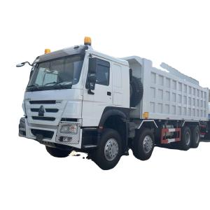 China Used Mini Dump Truck with 351-450hp Horsepower and 7800x2550x1550 Cargo Tank Dimension factory