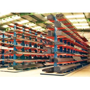 Multi - Tier Industrial Storage Racking System Structural Adjustable Single