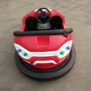 China Hansel amusement park kids 24v battery powered kids bumper car for sale factory