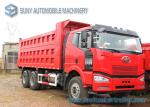 FAW Jiefang 6x4 Dump Garbage Trucks 3 Axles 30 ton 40 ton capacity