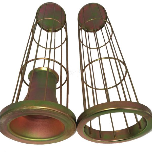 11 Gauge Dust Collector Cages Reduce Dust Emission Rugged Structure Flawless
