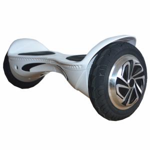 China White Two Wheel Hoverboard Scooter 350W 10Km / H Max. Cruise Speed factory