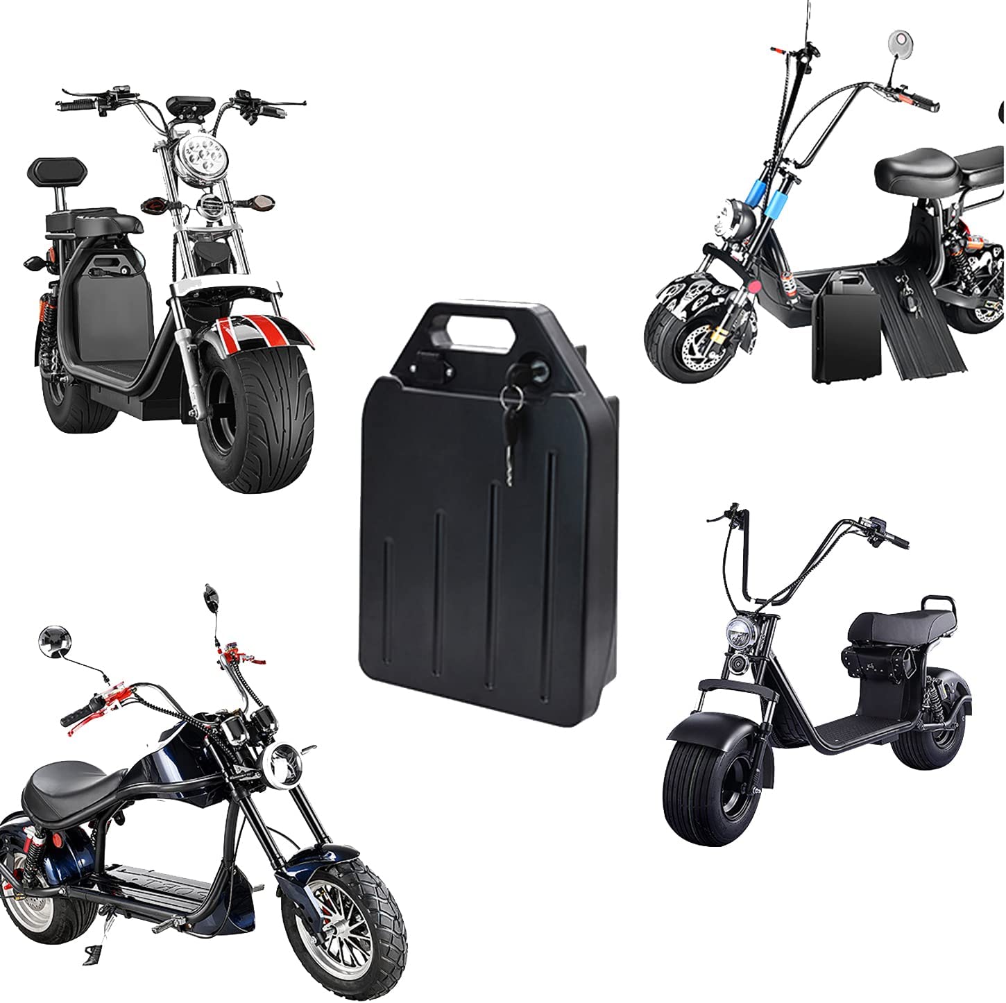 60V 20Ah Harley Motorcycle Battery , ODM Electric Vehicle Lithium Battery