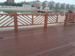 3m Outdoor Aluminum Frame WPC Railing 3D Garden Wood Plastic Composite Railing