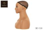 Hair Salon Mannequin Head With Shoulders Full Bust Pierceable