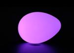 Battery Operated Led Outdoor Furniture Egg Shaped 26×29cm Adjustable Brightness