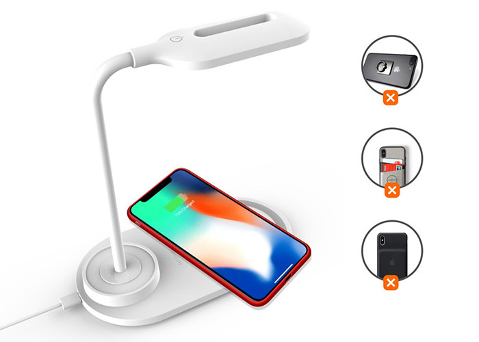 Foldable 73% 10W QI Wireless Charging Pad 3 Brightness Level