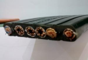 China Flat Shield Crane Cable YFFBP, ECHU Flat Cable factory