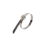 L Type 304 316 Stainless Steel Cable Zip Ties Straps 10mm 12mm 15mm 19mm Width
