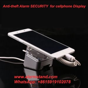 China COMER anti-theft locking mobile phone gripper retail shop displays with alarm bracket factory
