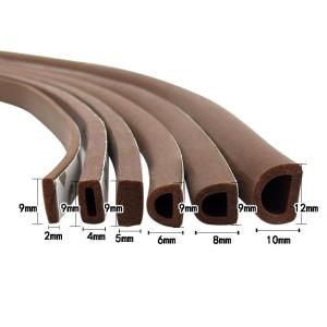 China Rubber Long SGS Weather Stripping Seal Strip Intertek For Doors And Windows factory